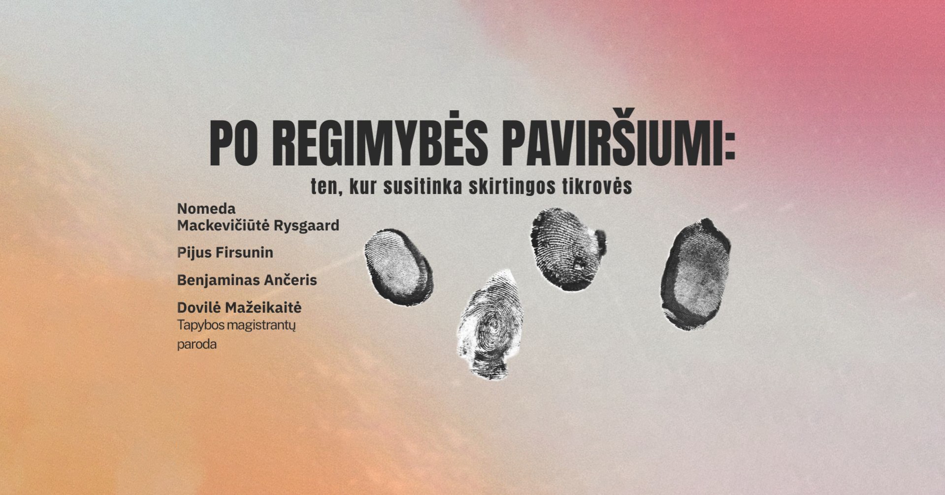 Meklēšanas rezultāta izrādes "Grupas izstāde | ZEM REDZAMĪBAS VIRSMAS: Kur satiekas dažādas realitātes" attels